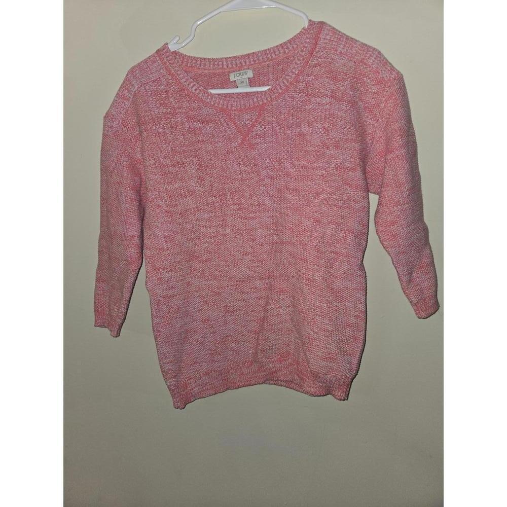 J.Crew Pink Knit Sweater XS